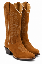 053 Suede Cutter Boot