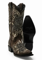 352 Cedar Retro Western Boot