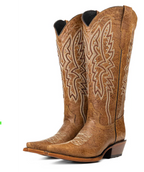 Alexa Midi Wide Calf Snip Toe Cowgirl Boot