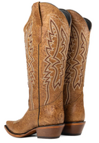 Alexa Midi Wide Calf Snip Toe Cowgirl Boot