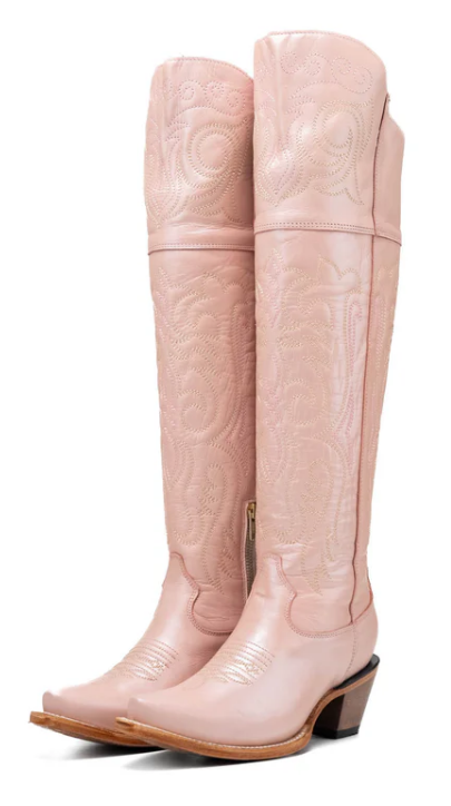 Amour Knee High Snip Toe Cowgirl Boot
