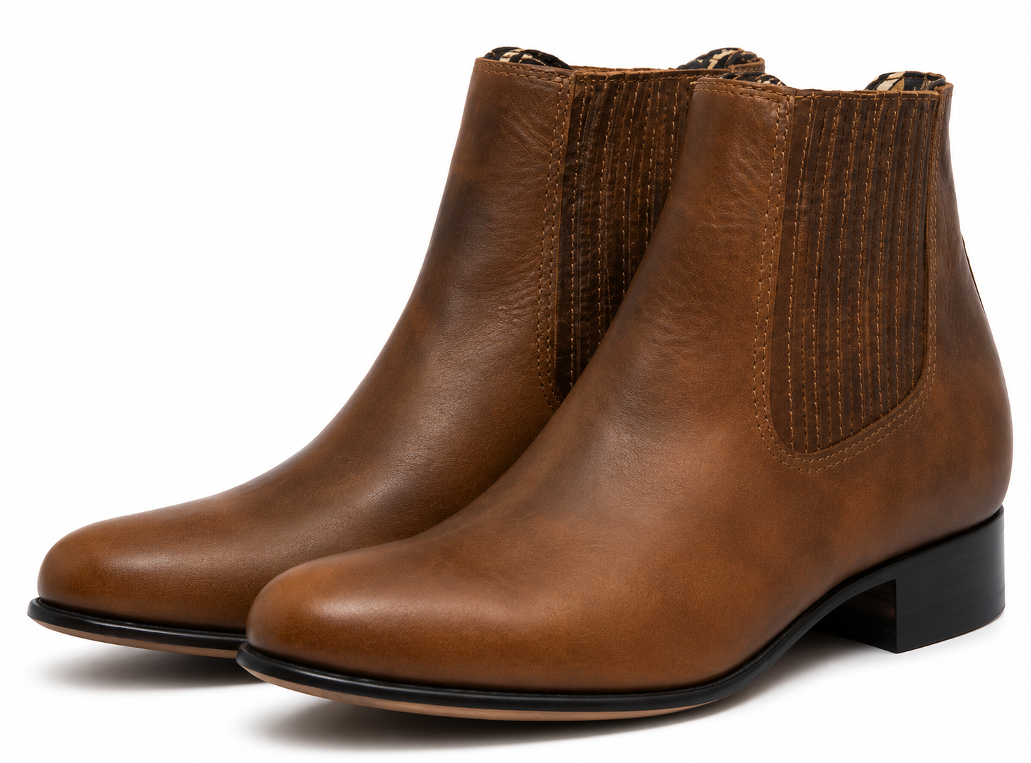 Botín Grasso Avejentado Oval Ankle Boot