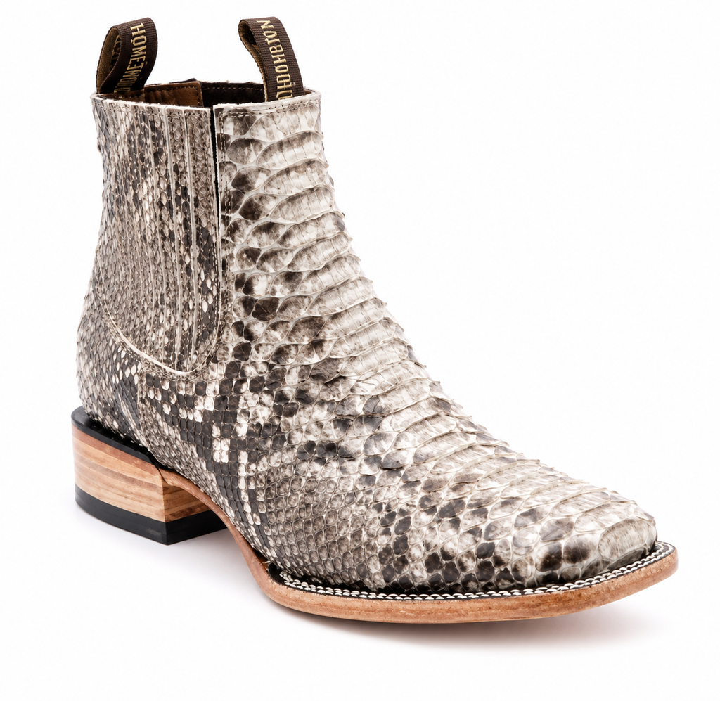 Botin Pitón Exotic Ankle Boot H-501