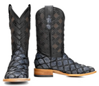 Bradley Pirarucu Square Toe Cowboy Boot