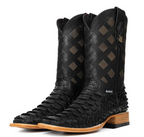 Bradley Python Square Toe Cowboy Boot