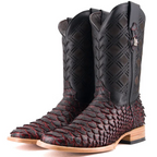 Bradley Python Square Toe Cowboy Boot