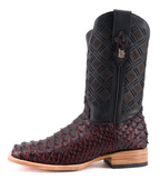 Bradley Python Square Toe Cowboy Boot