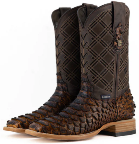 Bradley Python Square Toe Cowboy Boot – Design