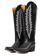 Brianna Tall Wide Calf Snip Toe Cowgirl Boot