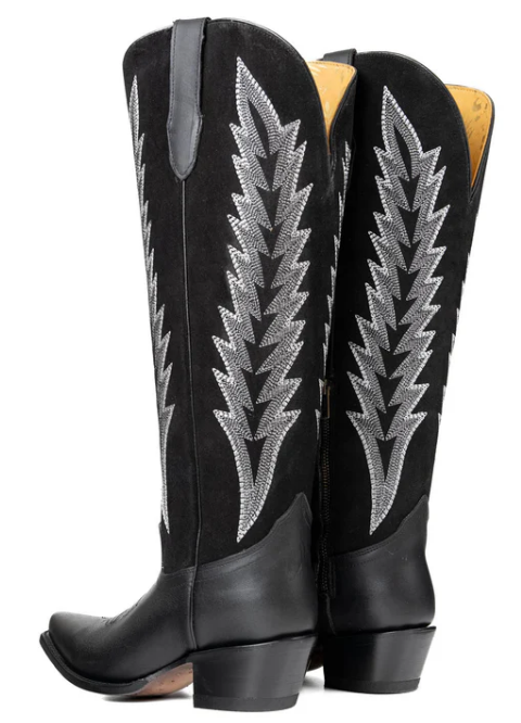 Brianna Tall Wide Calf Snip Toe Cowgirl Boot