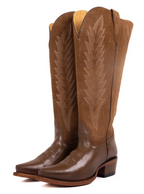 Brianna Tall Wide Calf Snip Toe Cowgirl Boot