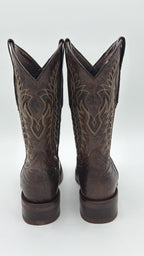 Cedro Tabaco Women's Western Boot - Back view