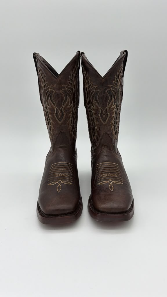 Cedro Tabaco Women's Western Boot - Front view