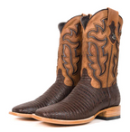 Bruce Lizard Square Toe Cowboy Boot