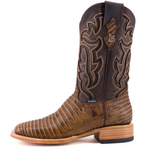 Bruce Lizard Square Toe Cowboy Boot