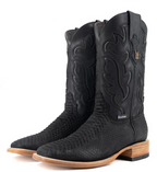 Bruce Matte Python Square Toe Cowboy Boot
