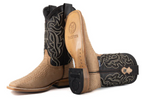 Bruce Matte Python Square Toe Cowboy Boot