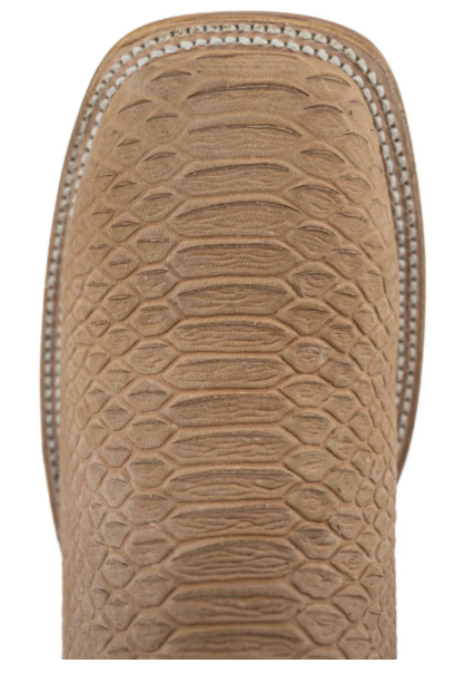 Bruce Matte Python Square Toe Cowboy Boot