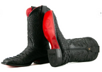 Bruce Shelby Python Red Bottom Square Toe Cowboy Boot
