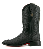 Bruce Shelby Python Red Bottom Square Toe Cowboy Boot