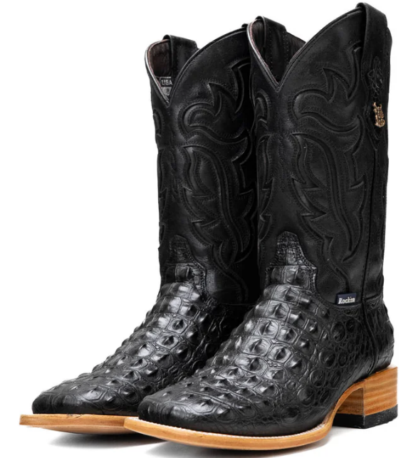 Bruce Hornback Square Toe Cowboy Boot