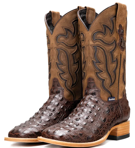 Bruce Hornback Square Toe Cowboy Boot