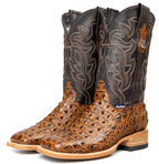 Bruce Hornback Square Toe Cowboy Boot