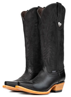 Camila Nubuck Midi Snip Toe Cowgirl Boot