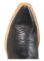 Camila Nubuck Midi Snip Toe Cowgirl Boot