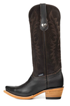 Camila Nubuck Midi Snip Toe Cowgirl Boot