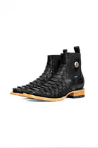 Clon Python Square Toe Ankle Boot