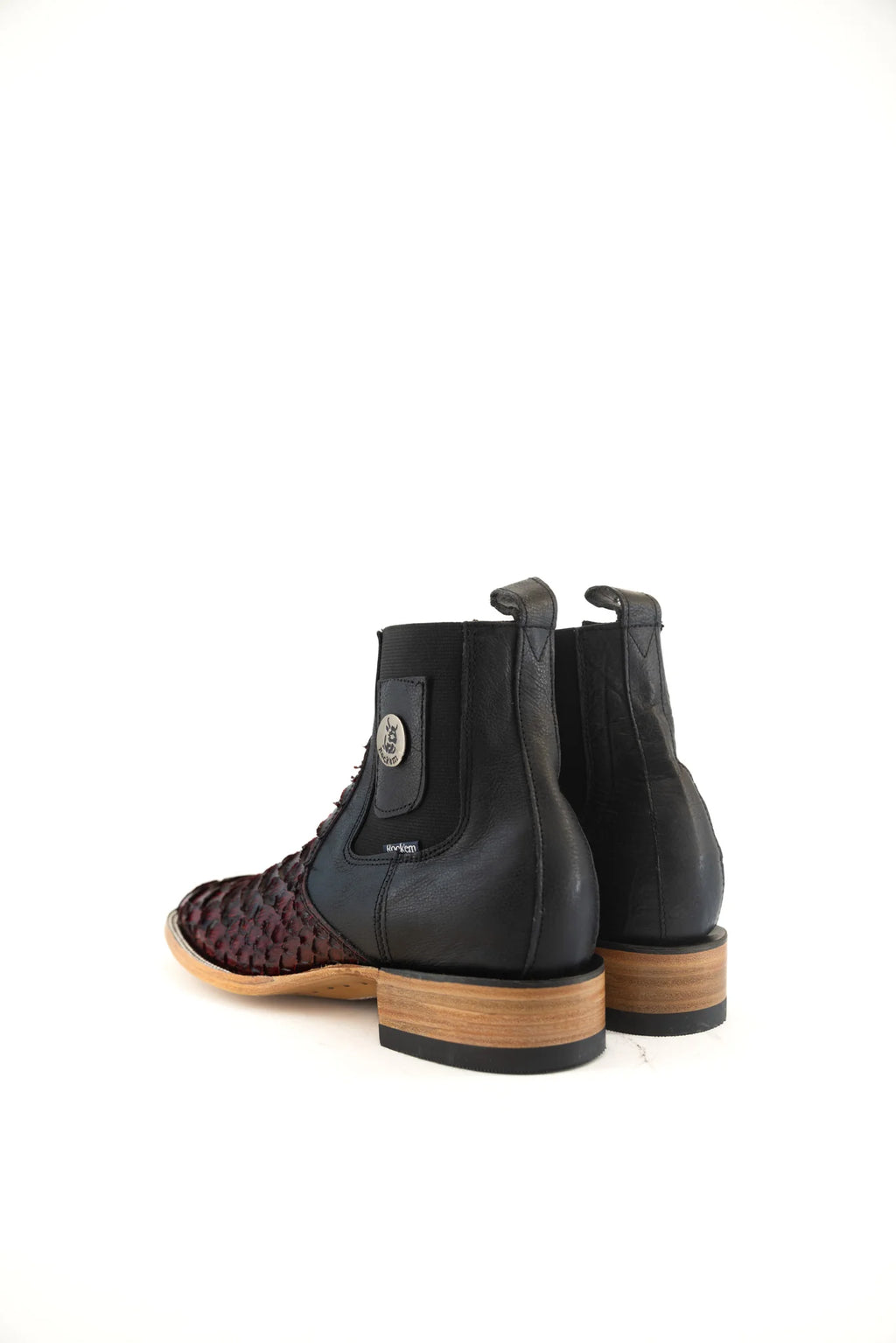 Clon Python Square Toe Ankle Boot