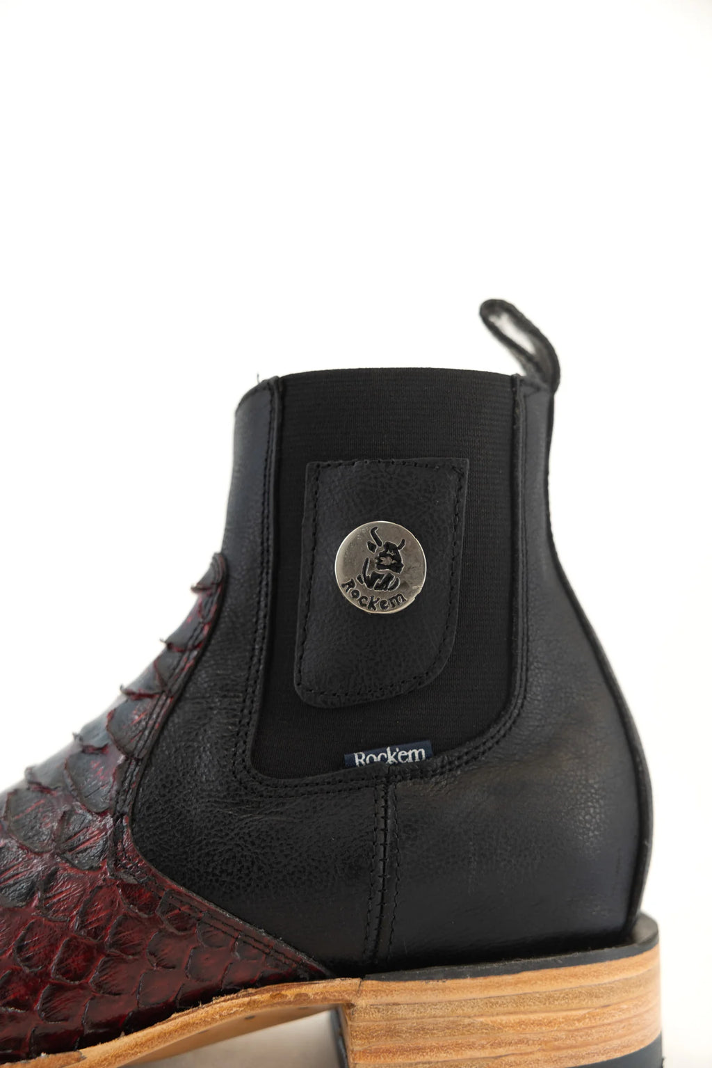 Clon Python Square Toe Ankle Boot