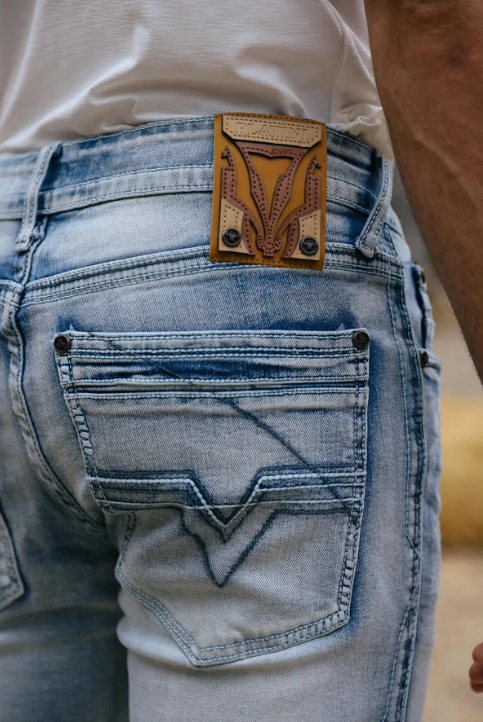 Colt Boot Cut Jean - Back pocket detail