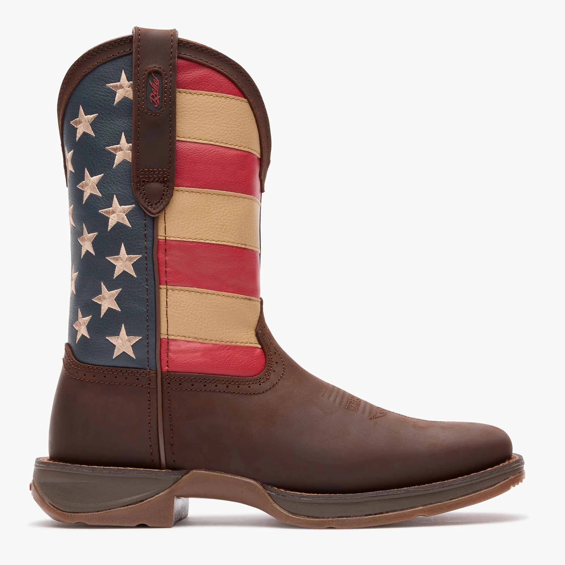 Durango® Rebel Patriotic Pull-On Western Flag Boot Style No. DB5554