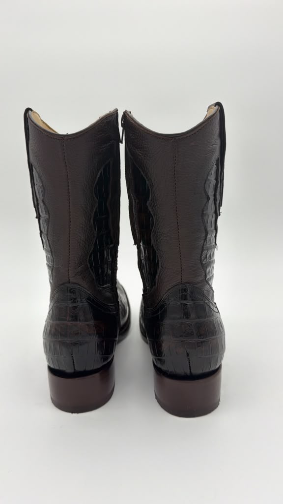 Bota Duvay Panza de Cocodrilo - Back view