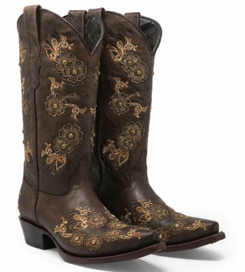 Florilandia Cedro Retro Western Boot