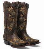 Florilandia Cedar Retro Western Boot
