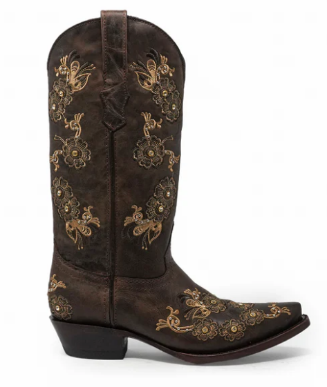 Florilandia Cedro Retro Western Boot