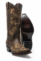 Florilandia Cedar Retro Western Boot
