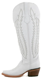 Gia Tall Wide Calf Snip Toe Cowgirl Boot
