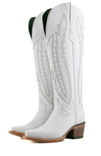 Gia Tall Wide Calf Snip Toe Cowgirl Boot