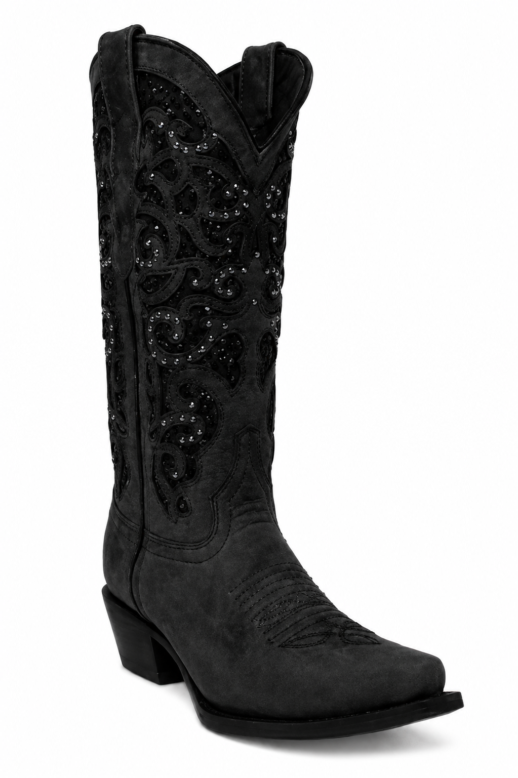 JD0027 Wildflowers Retro Western Boot