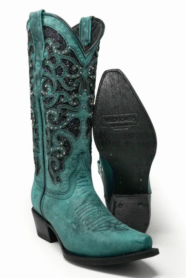 JD0027 Wildflowers Retro Western Boot