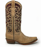 JD0027 Wildflowers Retro Western Boot