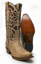 JD0027 Wildflowers Retro Western Boot