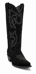 JD0034 Suede Tall Retro Boot