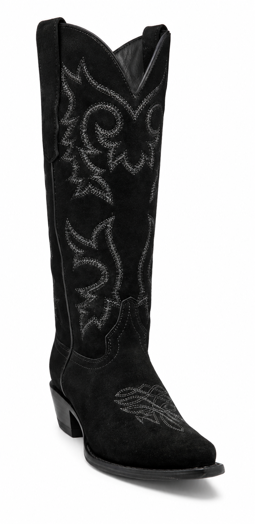 JD0034 Suede Tall Retro Boot
