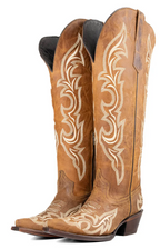 Jenny Tall Wide Calf Snip Toe Cowgirl Boot