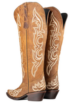 Jenny Tall Wide Calf Snip Toe Cowgirl Boot